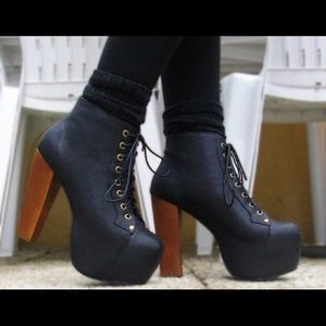 Jeffrey Campbell Black Litas